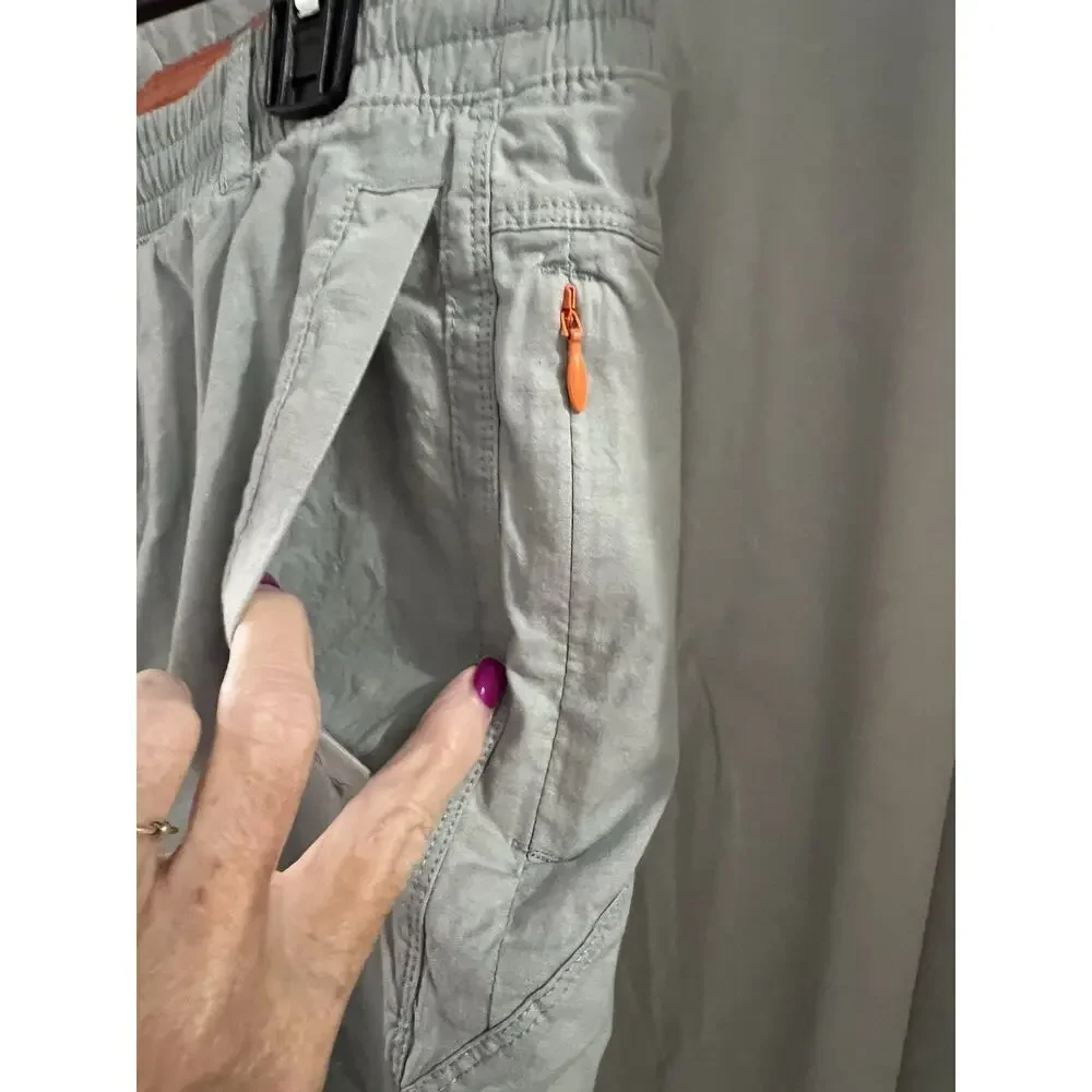 Bird Dogs Boom Shorts Gray Orange Lined Athletic Casual Shorts Mens XXL